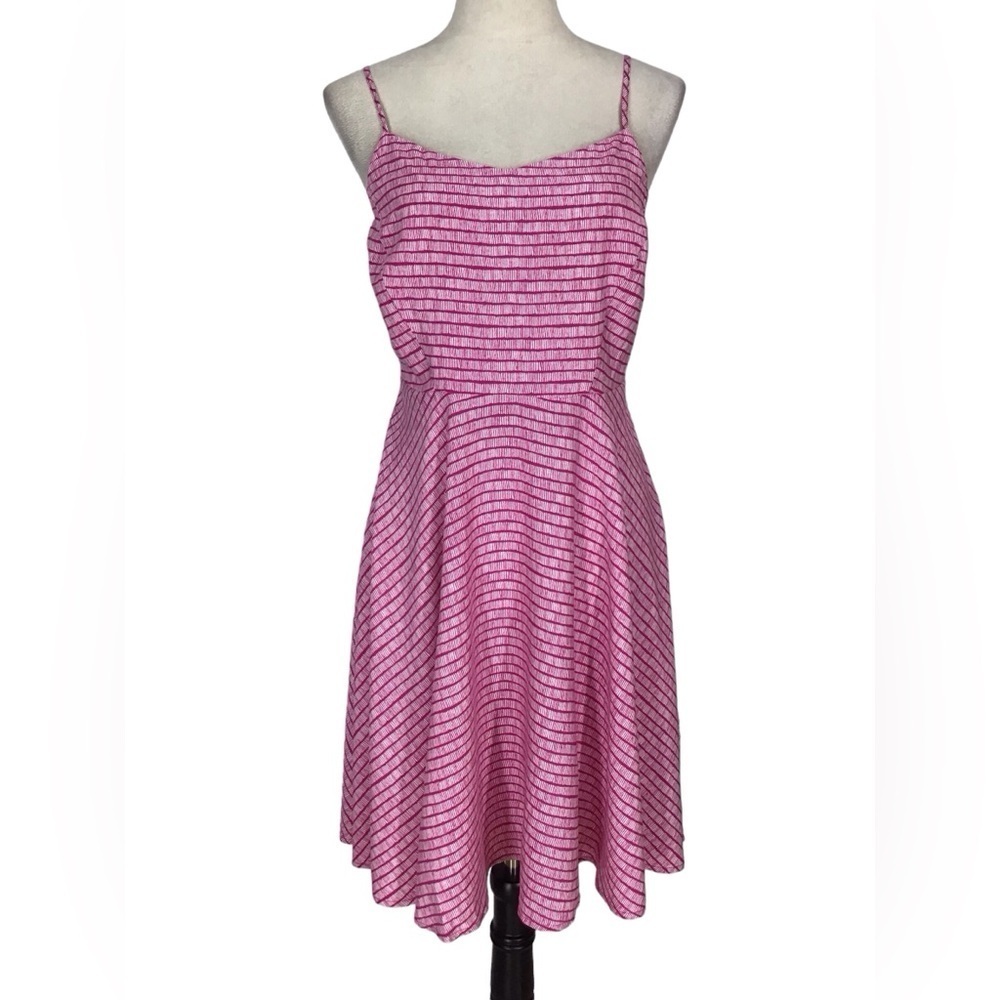 Old Navy Pink White Sundress Size Medium
